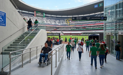 Accesibilidad en el Estadio Azteca