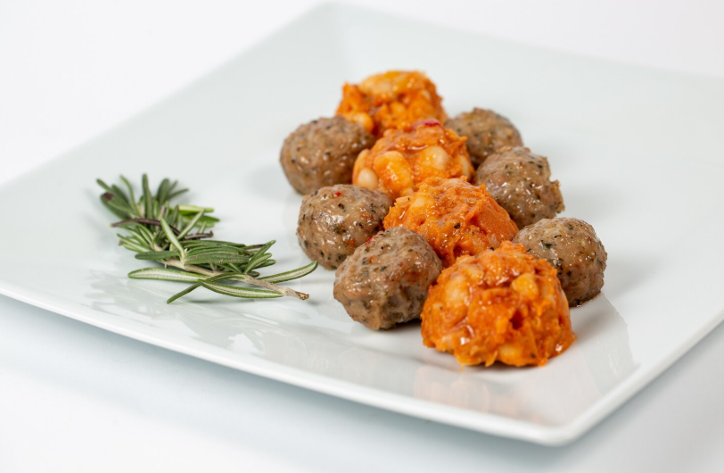 Albóndigas altas en proteínas