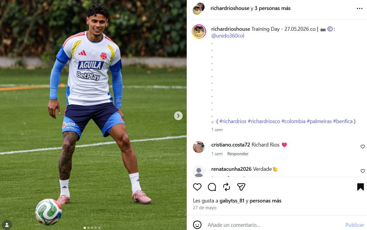 Fotocaptura del Instagram: @richardrioshouse