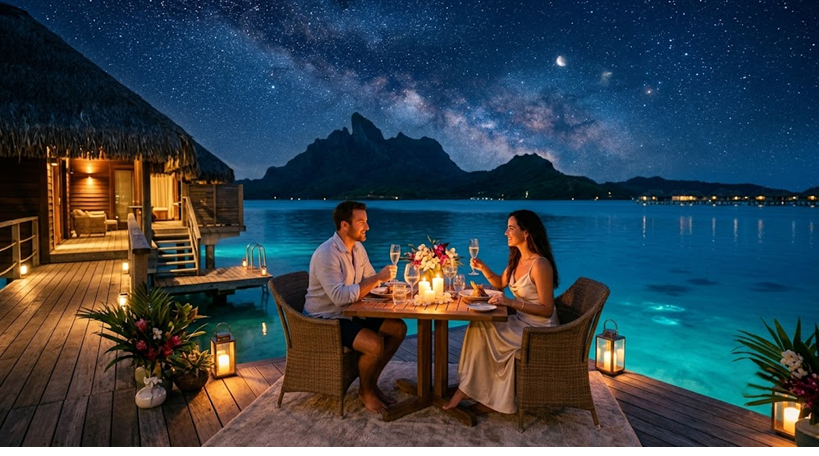 Destinos románticos de lujo