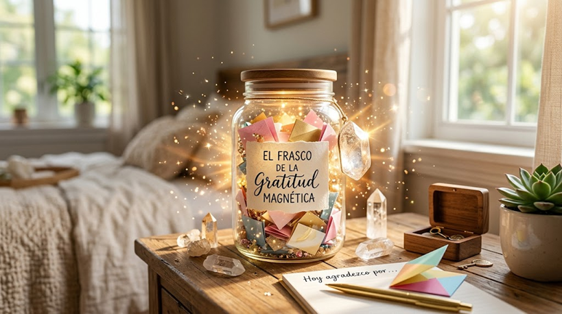 Frasco de la gratitud