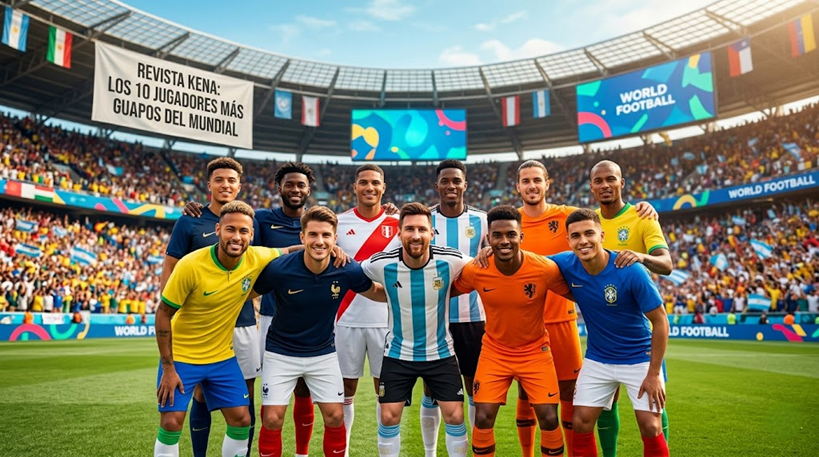 Jugadores mas guapos del mundial 2026