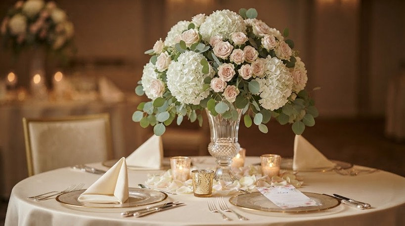 Arreglos de centros de mesa para boda