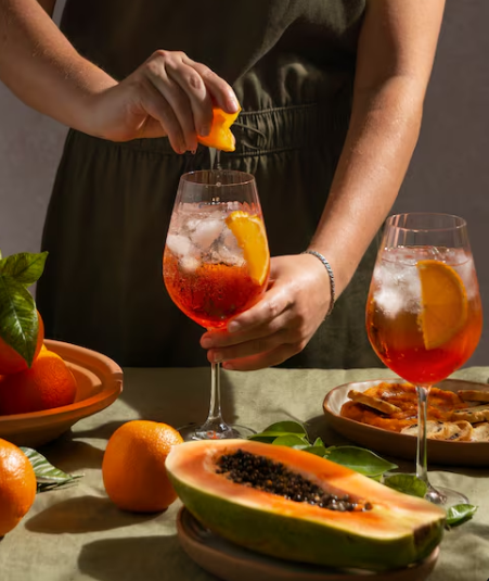 Bebidas caseras sin azúcar