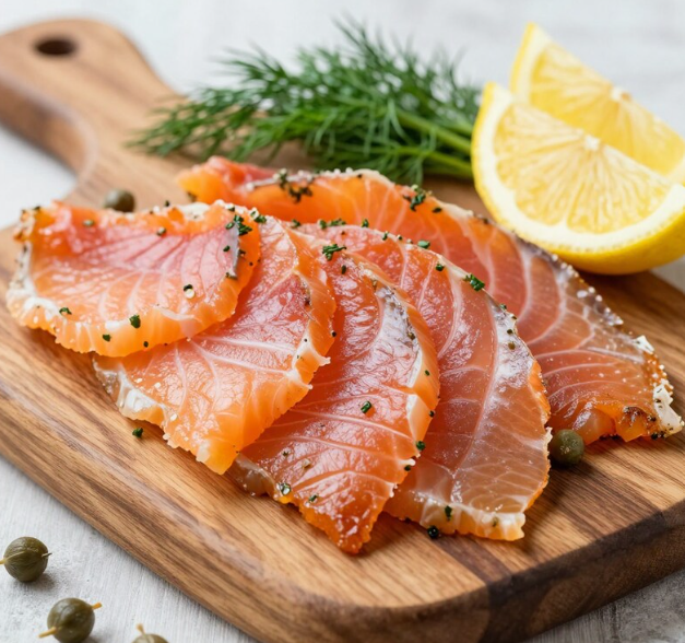 Salmón ahumado gourmet