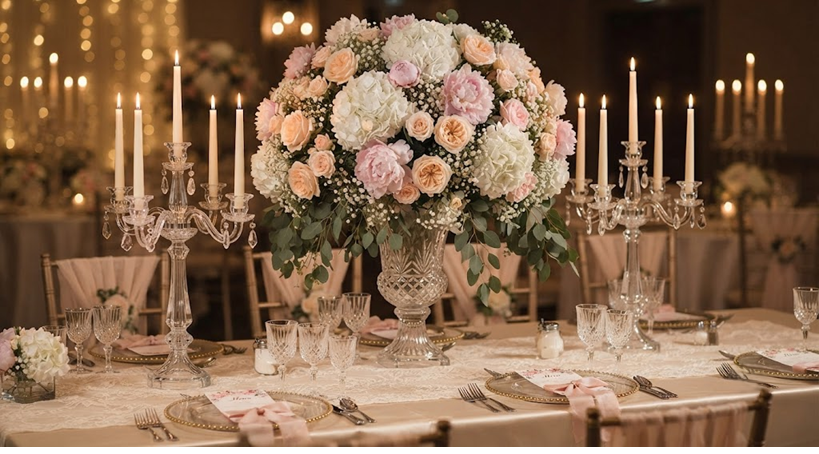 Centros de mesa elegantes