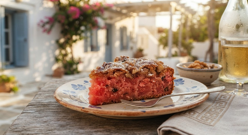 Karouzopita tradicional