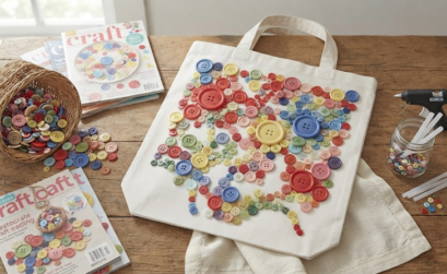 Ideas con botones reciclados