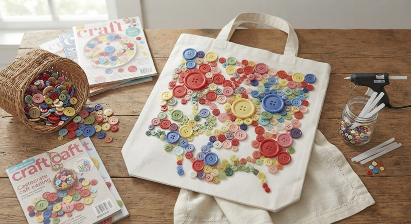 Ideas con botones reciclados
