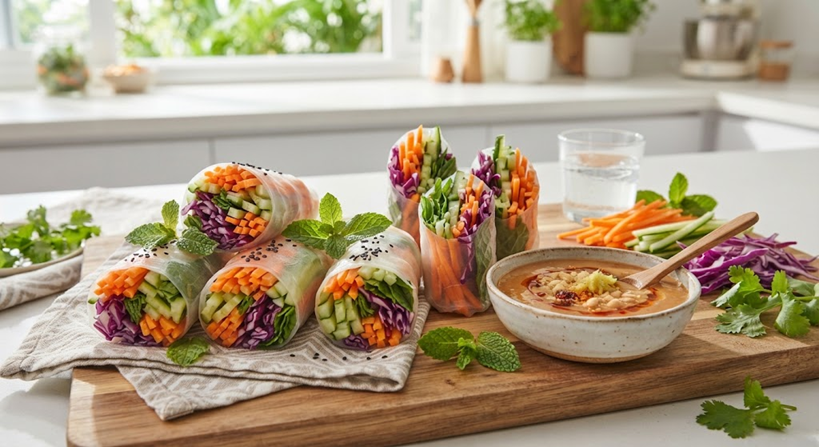 Rollitos de papel de arroz