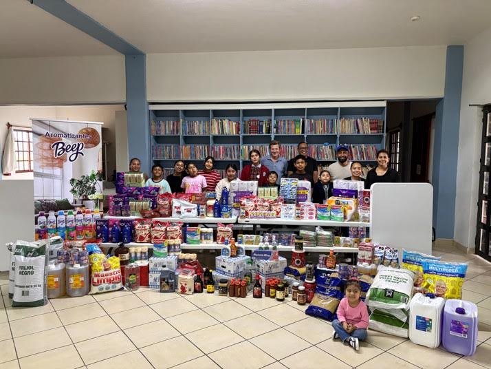 Donativo a hogar de niños