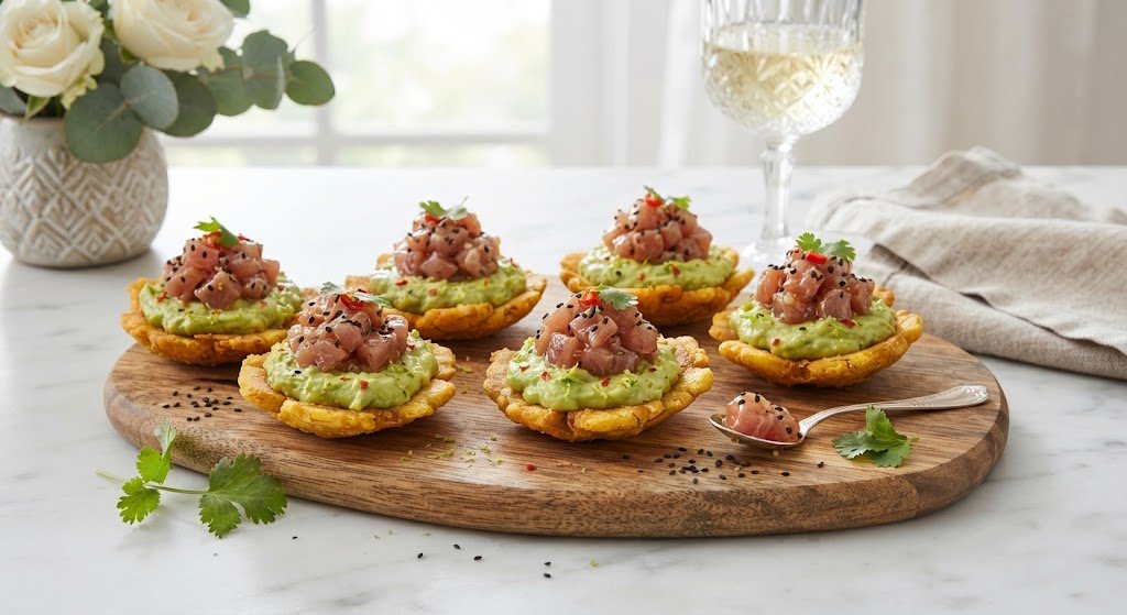 Tartar de atún para un brunch elegante