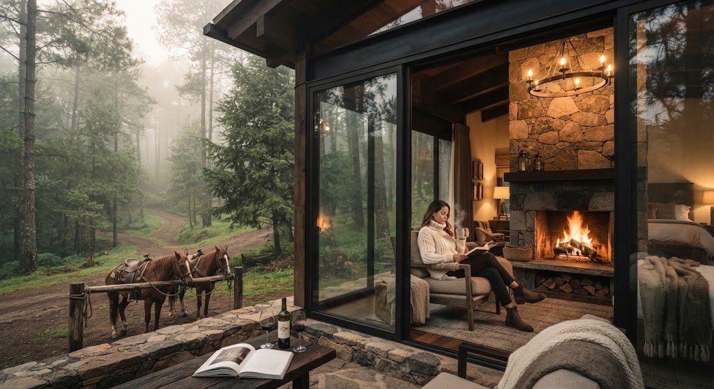 Cabañas románticas en el bosque México