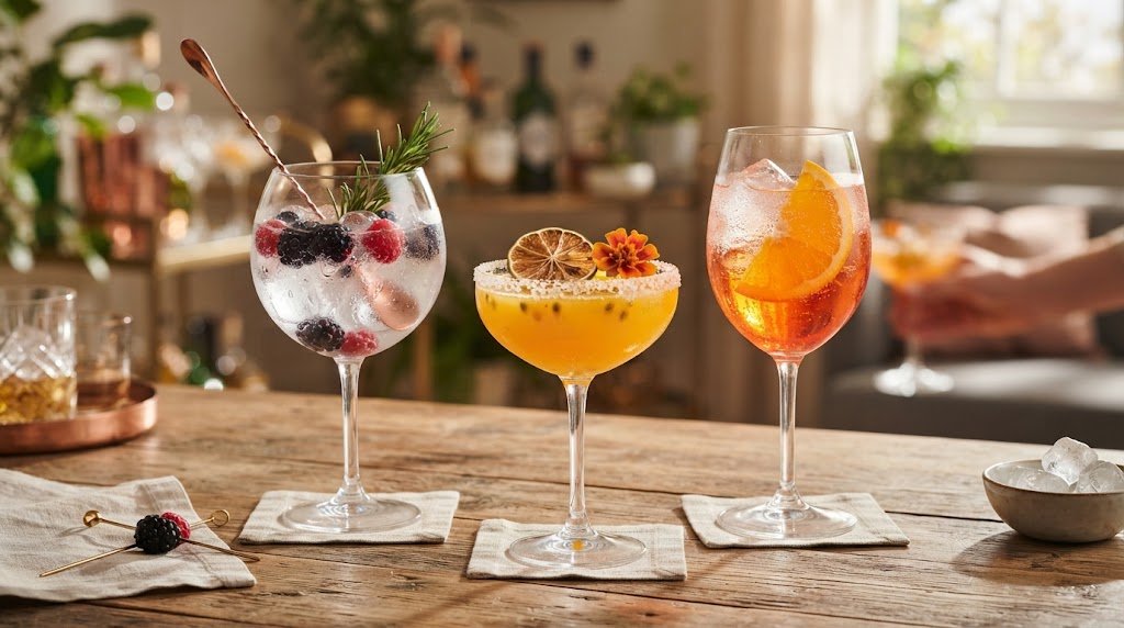 Cocteles con alcohol