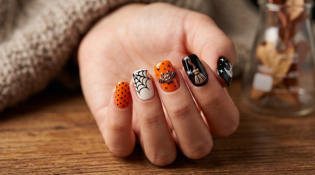 Tendencias de uñas halloween
