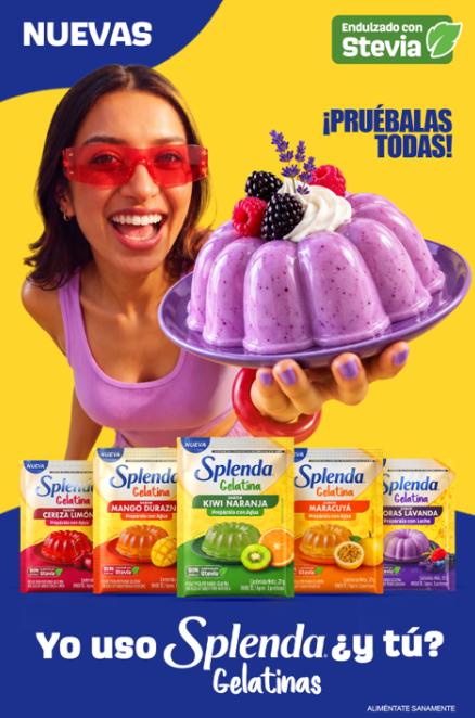 Gelatinas sin azúcar