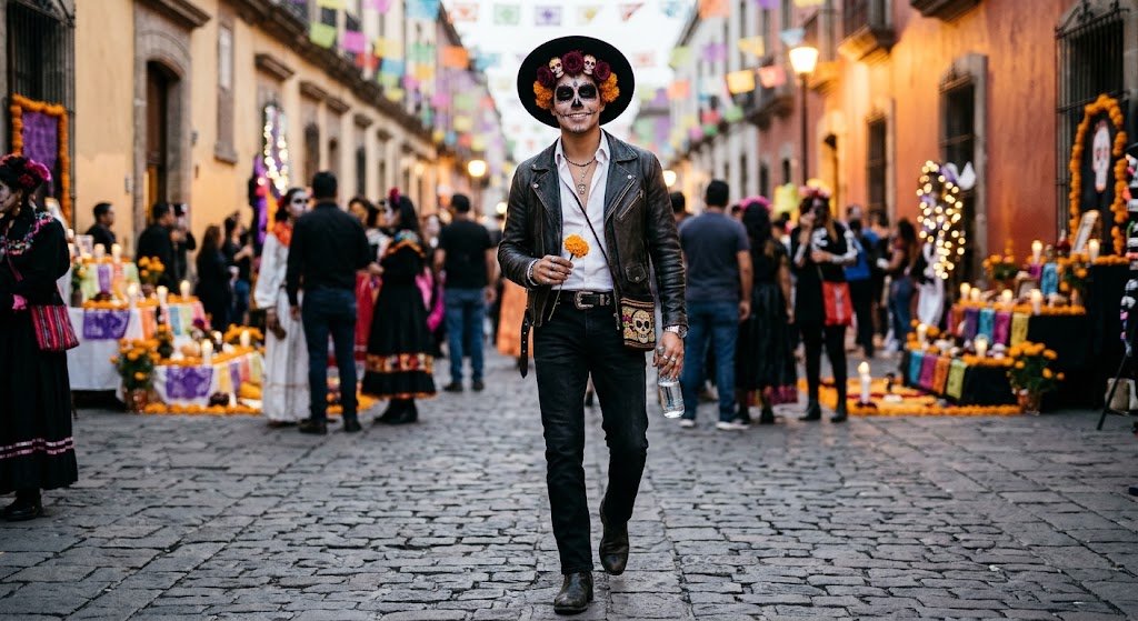 Outfit de Día de Muertos