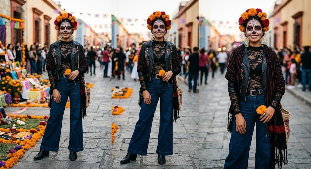 Día de Muertos, moda mexicana